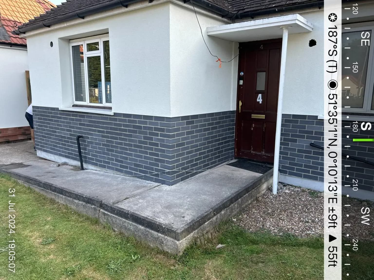 Dark Grey Block Paving Driveway