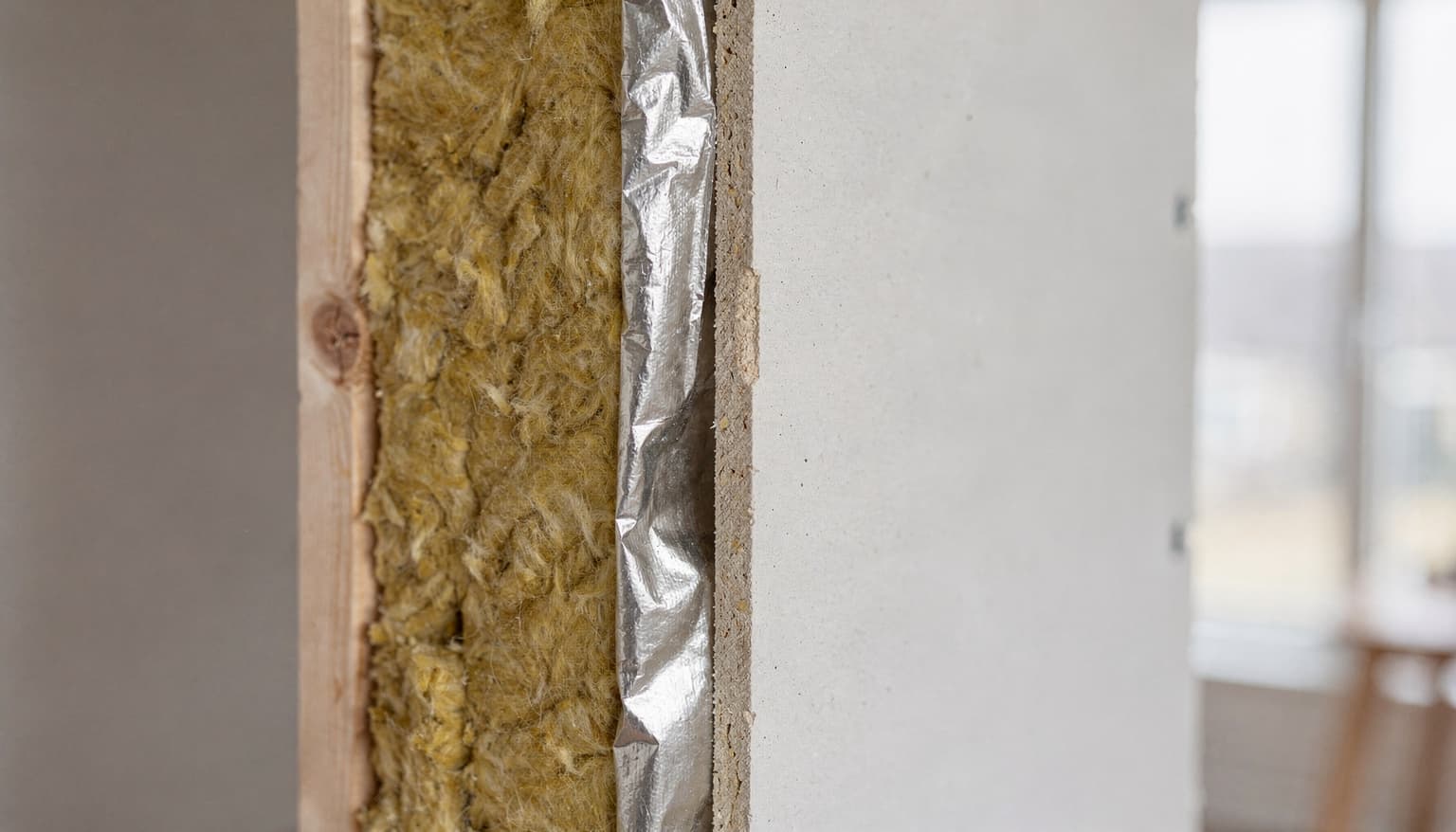 Internal Wall Insulation, material detail