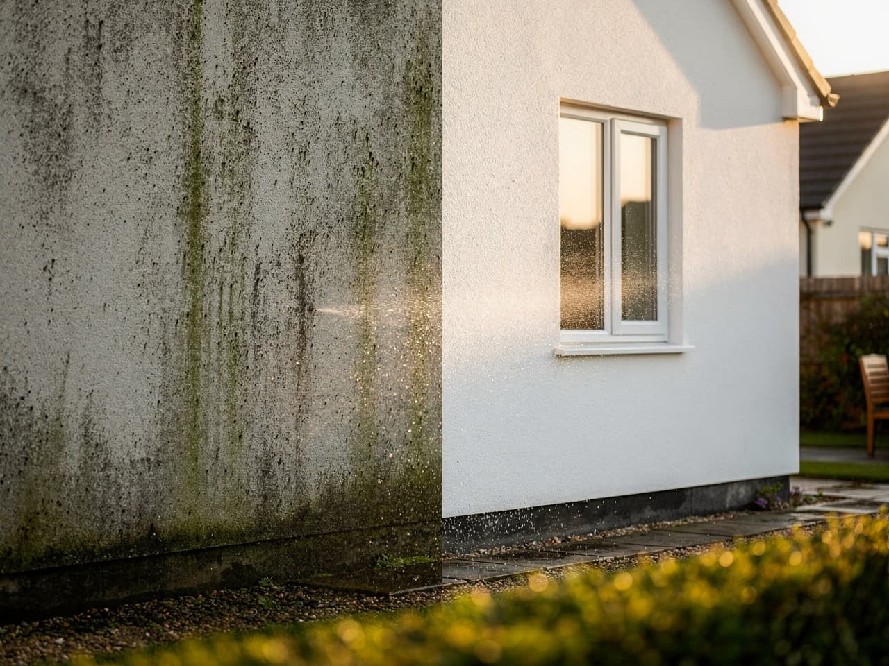 Professional Render Cleaning